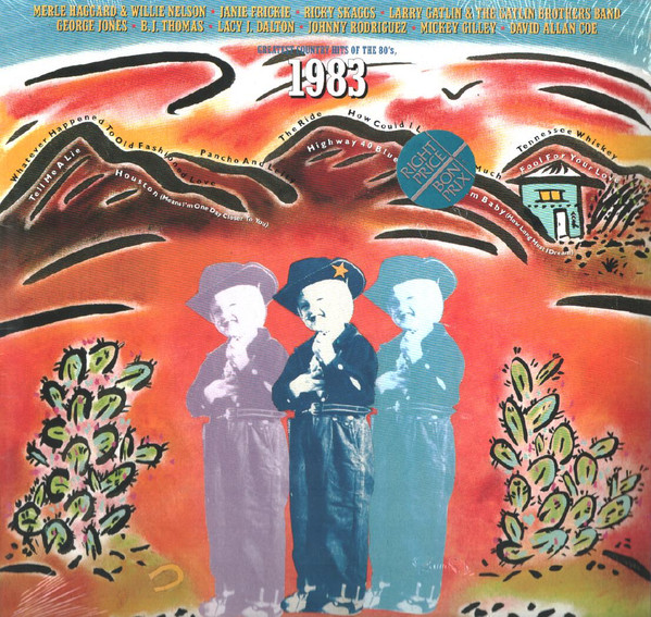 Various - Greatest Country Hits Of The 80's, 1983 (LP, Album, Comp) (Mint (M))