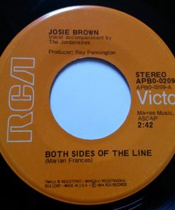 Josie Brown - Both Sides Of The Line (7", Single) (Very Good (VG))