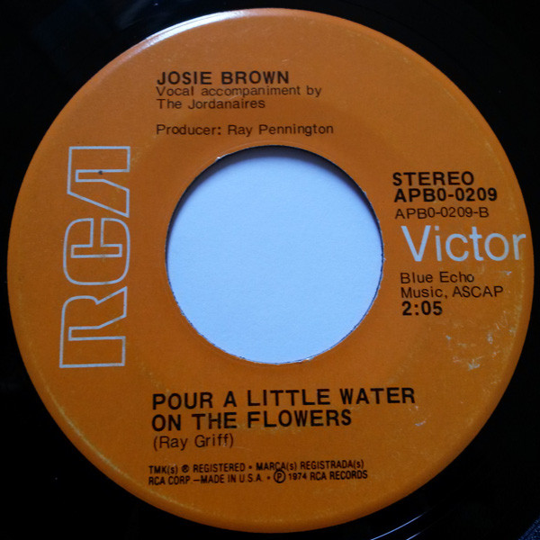 Josie Brown - Both Sides Of The Line (7", Single) (Very Good (VG)) - Image 2