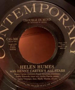 Helen Humes With Benny Carter And His Orchestra - 'Tain't Nobody's Biz-Ness If I Do / Trouble In Mind (7") (Very Good Plus (VG+))