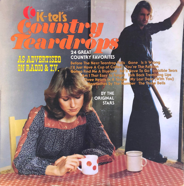 Various - K-Tel's Country Teardrops (LP, Comp) (Mint (M))