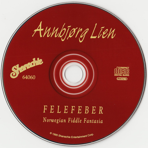 Annbjørg Lien - Felefeber (Norwegian Fiddle Fantasia) (CD, Album) (Near Mint (NM or M-)) - Image 3