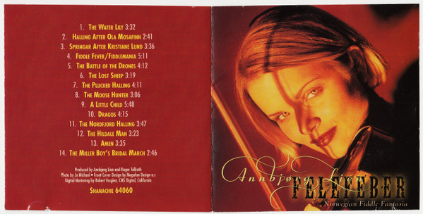 Annbjørg Lien - Felefeber (Norwegian Fiddle Fantasia) (CD, Album) (Near Mint (NM or M-)) - Image 4