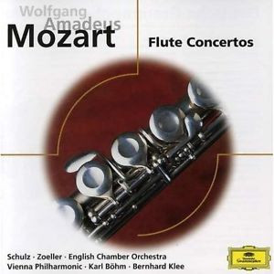 Wolfgang Amadeus Mozart - Wolfgang Schulz (3), Karlheinz Zöller, English Chamber Orchestra, Wiener Philharmoniker, Karl Böhm, Bernhard Klee - Flute Concertos (CD, Comp, RE) (Near Mint (NM or M-))