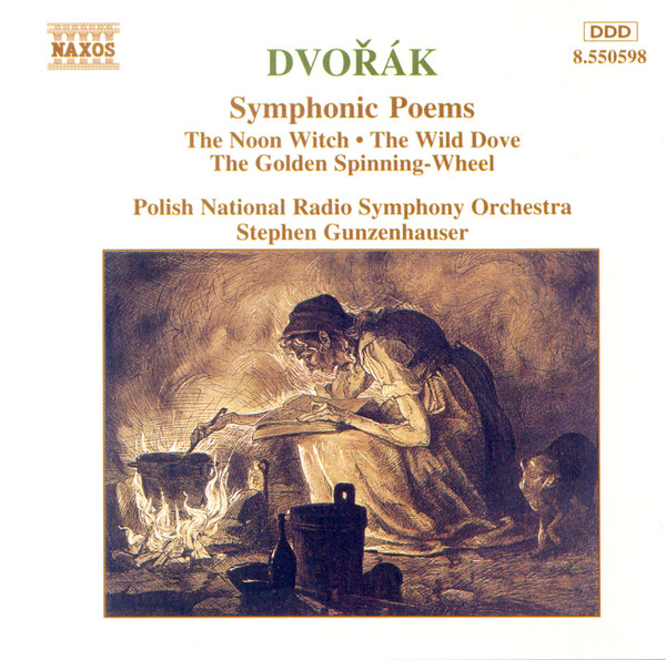 Antonín Dvořák, Wielka Orkiestra Symfoniczna Polskiego Radia I Telewizji, Stephen Gunzenhauser - Symphonic Poems (CD, Album) (Near Mint (NM or M-))