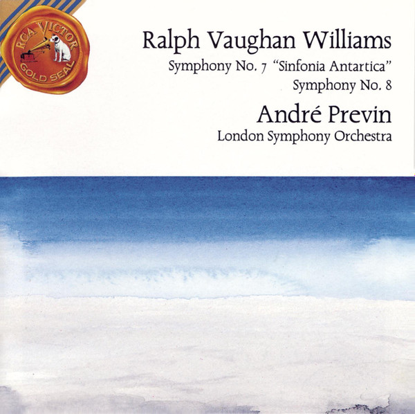 Ralph Vaughan Williams, André Previn, London Symphony Orchestra - Symphony No. 7 "Sinfonia Antartica", Symphony No. 8 (CD, Comp) (Near Mint (NM or M-))