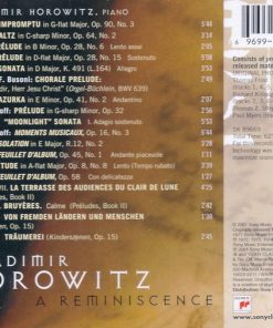 Alternative view of Vladimir Horowitz - Vladimir Horowitz-A Reminiscence (CD, Comp) (Near Mint (NM or M-))