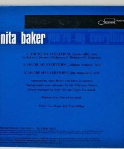 Alternative view of Anita Baker - You're My Everything (CD, Single, Promo) (Mint (M))