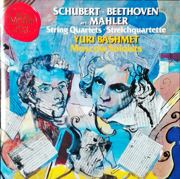 Franz Schubert, Ludwig van Beethoven, Gustav Mahler, Yuri Bashmet, Moscow Soloists - String Quartets (CD) (Near Mint (NM or M-))