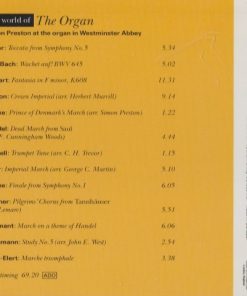 Alternative view of Simon Preston - The World Of The Organ (CD, Comp) (Near Mint (NM or M-))