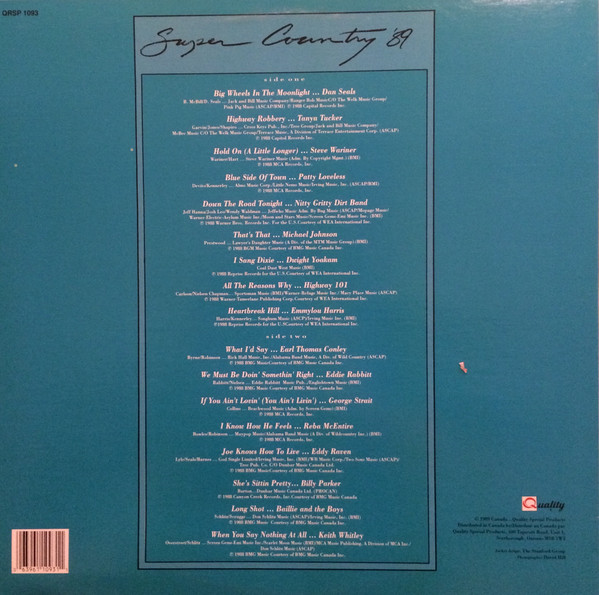 Various - Super Country '89 (LP, Comp) (Mint (M)) - Image 2