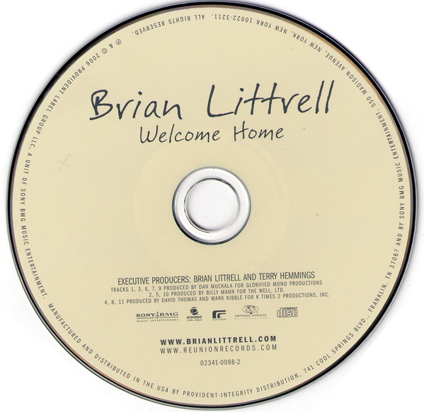 Brian T. Littrell - Welcome Home (CD, Album) (Very Good Plus (VG+)) - Image 3