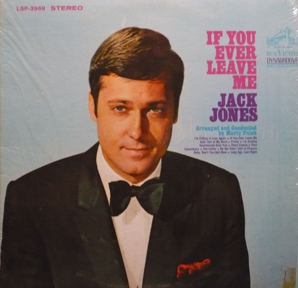 Jack Jones - If You Ever Leave Me (LP, Album) (Mint (M))
