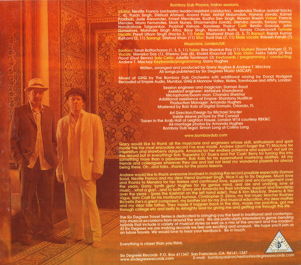 Bombay Dub Orchestra - Bombay Dub Orchestra (2xCD, Album, Enh, Dig) (Near Mint (NM or M-)) - Image 2