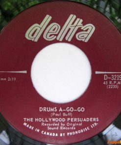 The Hollywood Persuaders - Agua Caliente / Drums A-Go-Go (7", Single) (Very Good Plus (VG+))