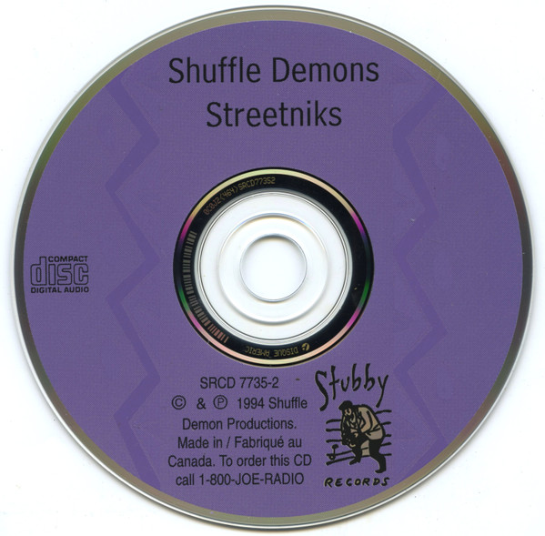 The Shuffle Demons - Streetniks (CD, Album) (Near Mint (NM or M-)) - Image 3