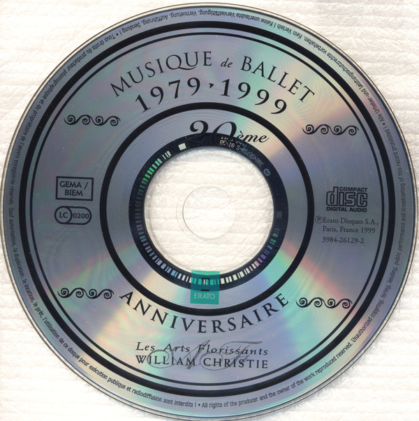 Les Arts Florissants • William Christie - Jean-Philippe Rameau • Marc Antoine Charpentier - Musique De Ballet (CD, Comp) (Near Mint (NM or M-)) - Image 3