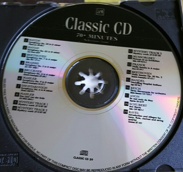 Various - Classic CD Issue 59 (CD, Comp) (Near Mint (NM or M-)) - Image 3