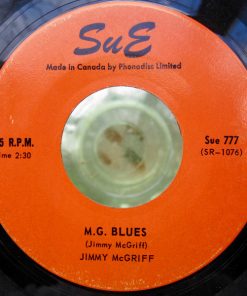 Alternative view of Jimmy McGriff - All About My Girl / M. G. Blues (7") (Very Good Plus (VG+))