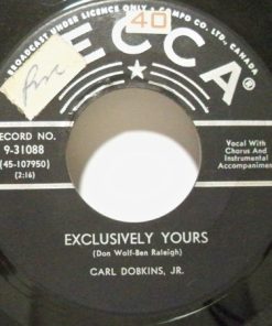 Carl Dobkins Jr. - Exclusively Yours / One Little Girl (7", Single) (Very Good Plus (VG+))