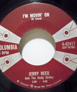 Jerry Reed And The Hully Girlies - I'm Movin' On / Goodnight, Irene (7", Single) (Very Good Plus (VG+))