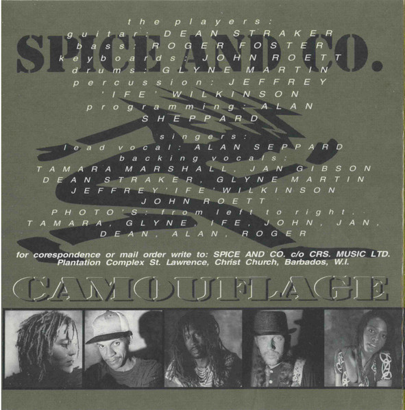 Spice And Company - Camouflage (CD, Album) (Mint (M)) - Image 4