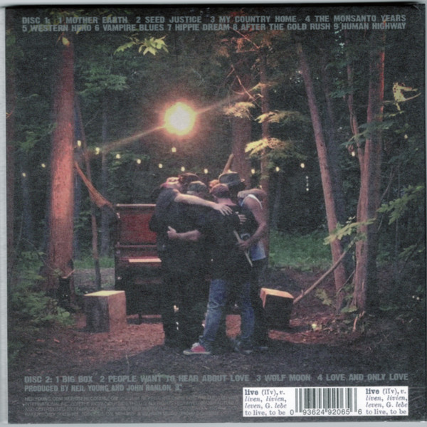 Neil Young + Promise Of The Real - Earth (2xCD, Album) (Near Mint (NM or M-)) - Image 2