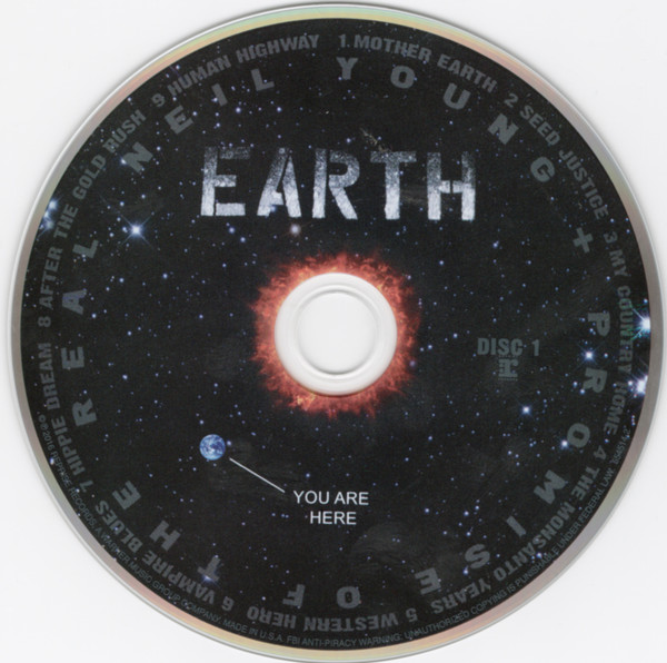 Neil Young + Promise Of The Real - Earth (2xCD, Album) (Near Mint (NM or M-)) - Image 3