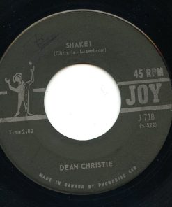 Dean Christie - Shake! / Teenage Jezebel (7", Single) (Very Good Plus (VG+))