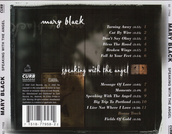 Mary Black - Speaking With The Angel (CD, Album) (Mint (M)) - Image 2