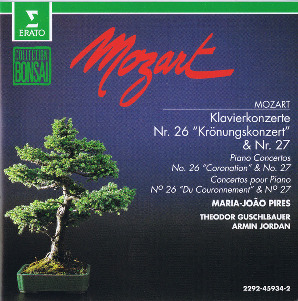 Wolfgang Amadeus Mozart : Maria-João Pires - Klavierkonzerte Nr. 26 "Krönungskonzert" & 27 (CD, Comp) (Near Mint (NM or M-)) - Image 2