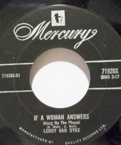 Leroy Van Dyke - If A Woman Answers / A Broken Promise (7", Single) (Near Mint (NM or M-))