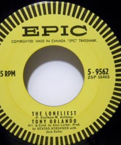 Tony Orlando - The Loneliest / Beautiful Dreamer  (7", Single) (Very Good Plus (VG+))