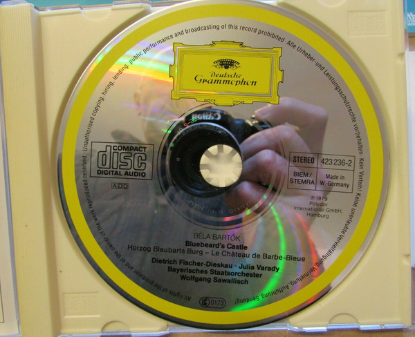 Béla Bartók - Dietrich Fischer-Dieskau, Iulia Várady, Bayerisches Staatsorchester, Wolfgang Sawallisch - Bluebeard's Castle Op. 11 (CD, Album, RE + Box, Sli) (Near Mint (NM or M-)) - Image 4