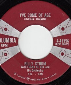 Alternative view of Billy Storm, Frank De Vol - This Is Always/I've Come Of Age (7", Single) (Very Good Plus (VG+))