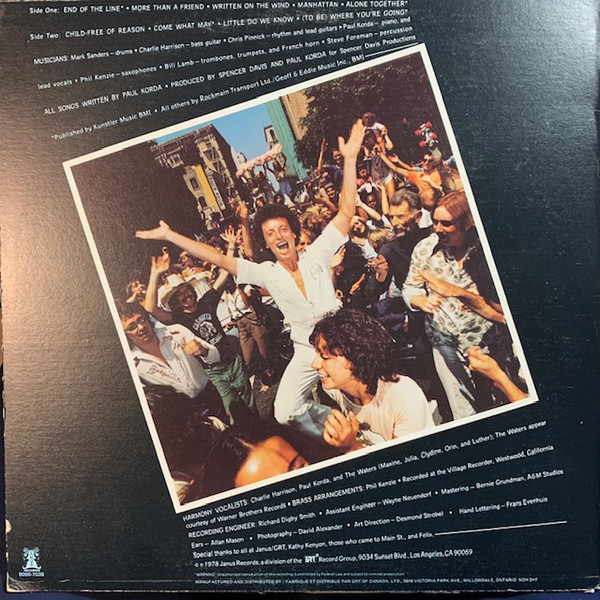 Paul Korda - Dancing In The Aisles (LP, Album) (Mint (M)) - Image 2
