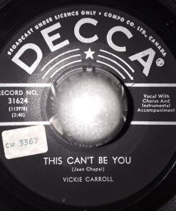 Alternative view of Vickie Carroll - Little Miss Make Believe (7", Single) (Very Good (VG))
