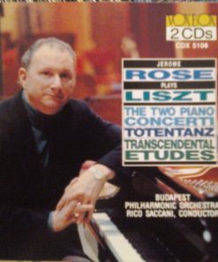 Jerome Rose Plays Franz Liszt - The Two Piano Concerti / Totentanz / Transcendental Etudes (2xCD) (Near Mint (NM or M-))