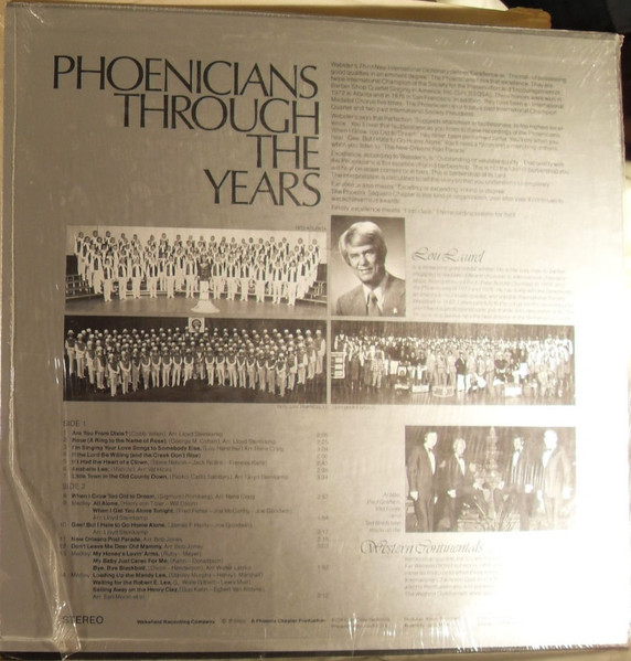 Phoenicians - Phoenicians Through The Years (LP, Comp) (Mint (M)) - Image 2