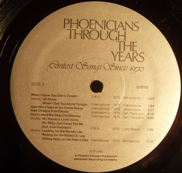 Phoenicians - Phoenicians Through The Years (LP, Comp) (Mint (M)) - Image 3