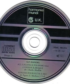 Georg Friedrich Händel – Emma Kirkby, Carolyn Watkinson, David Thomas (9), London Baroque, Charles Medlam - Aci, Galatea E Polifemo (Serenata A Tre, 1708) (2xCD, Album) (Near Mint (NM or M-)) - Image 4