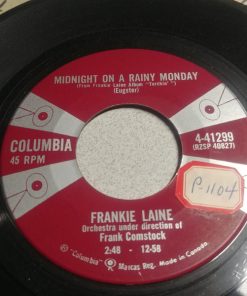 Frankie Laine - Midnight On A Rainy Monday (7", Single) (Very Good Plus (VG+))