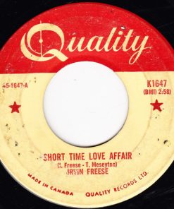 Irvin Freese - Short Time Love Affair (7", Single) (Very Good Plus (VG+))