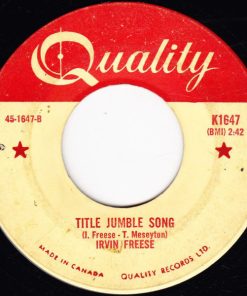 Alternative view of Irvin Freese - Short Time Love Affair (7", Single) (Very Good Plus (VG+))