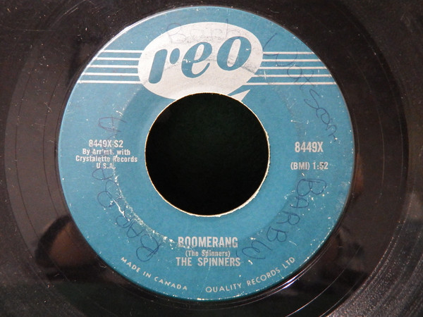 The Spinners (6) - Slave Chain (7", Single) (Near Mint (NM or M-)) - Image 2