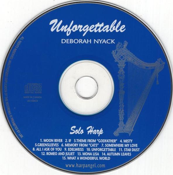 Deborah Nyack - Unforgettable (CD, Album) (Near Mint (NM or M-)) - Image 3