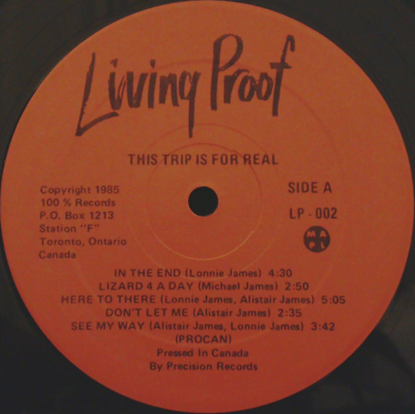 Living Proof (7) - This Trip Is For Real (LP, Album) (Mint (M)) - Image 3