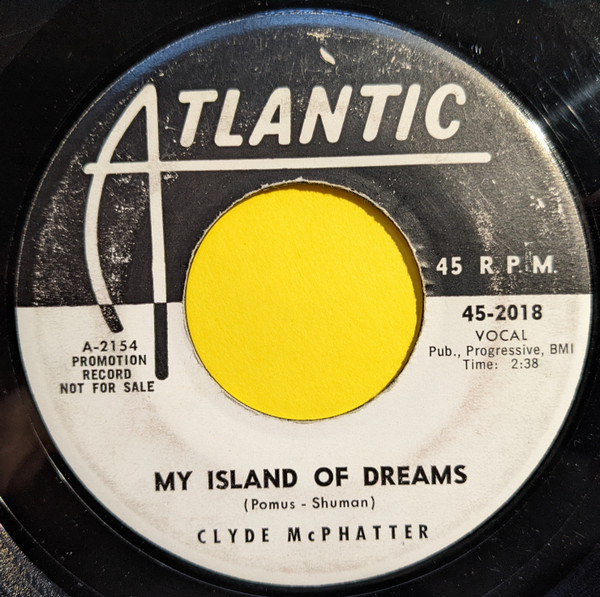Clyde McPhatter - My Island Of Dreams / Lovey Dovey (7", Promo) (Very Good Plus (VG+))
