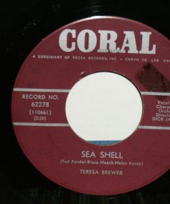 Teresa Brewer - Sea Shell / Little Miss Belong To No One (7", Single) (Very Good Plus (VG+))