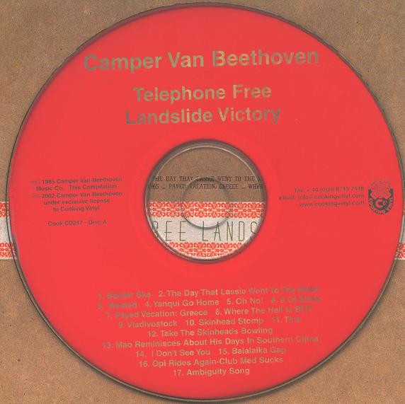 Camper Van Beethoven - Cigarettes And Carrot Juice (The Santa Cruz Years) (CD, Album, RE + CD, Album, RE + CD, Album, RE + CD) (Near Mint (NM or M-)) - Image 5